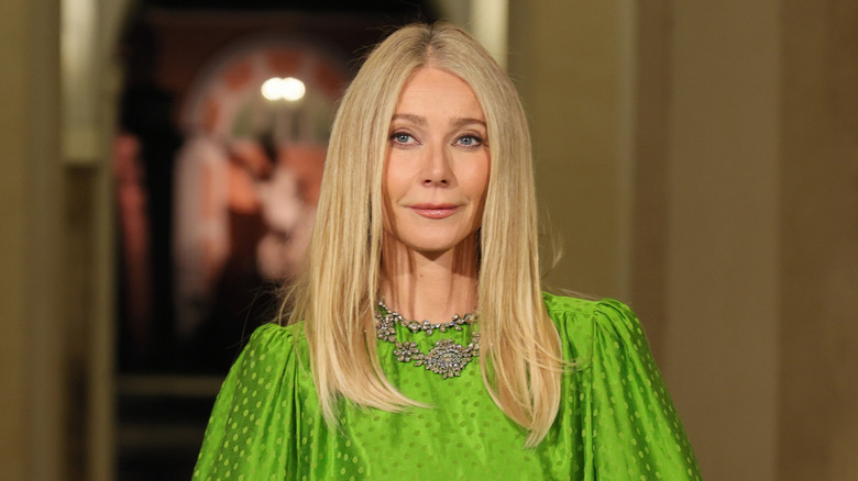 Gwyneth Paltrow in a green dress
