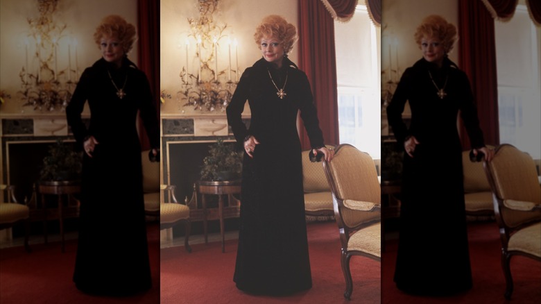 A portrait of Lucille Ball in 1974.