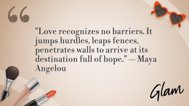 Our quote of the day from Maya Angelou