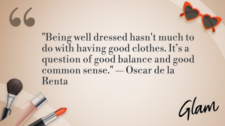Quote from Oscar de la Renta
