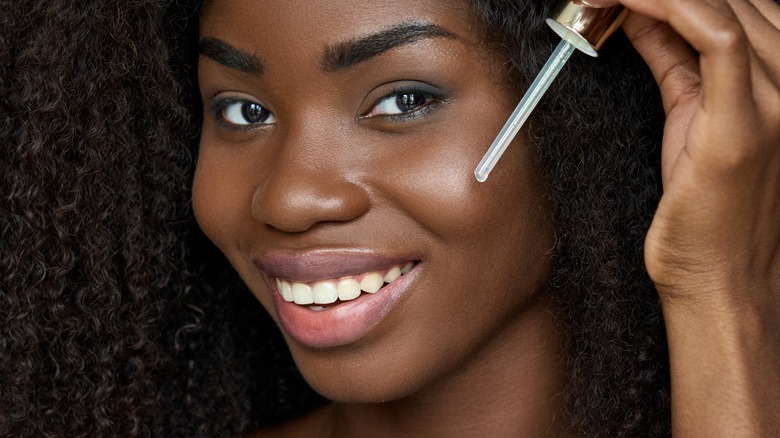 black female skincare