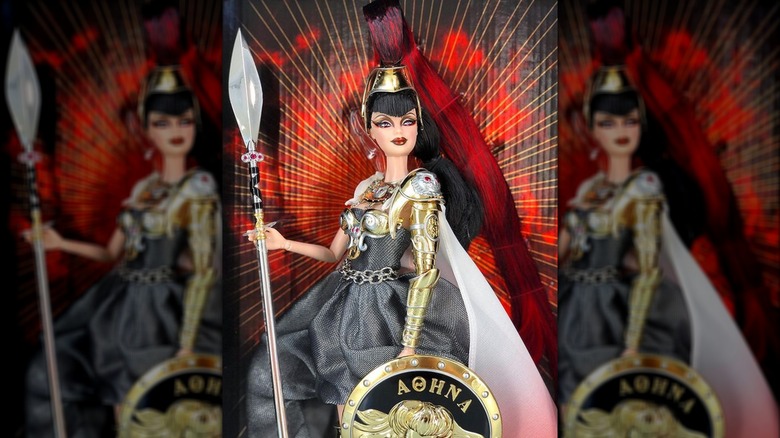 Barbie as Athena