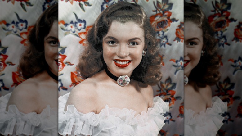 A portrait of Marilyn Monroe before she became famous.