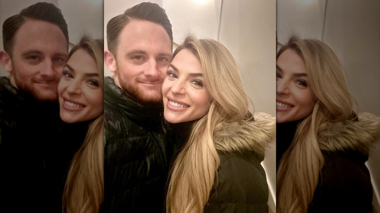 Marissa Blackstock pictured with her husband Shelby Blackstock