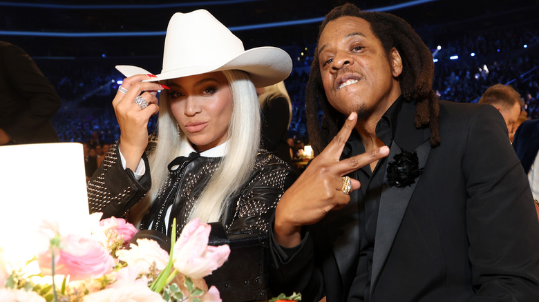 Beyoncé and Jay-Z at Grammys