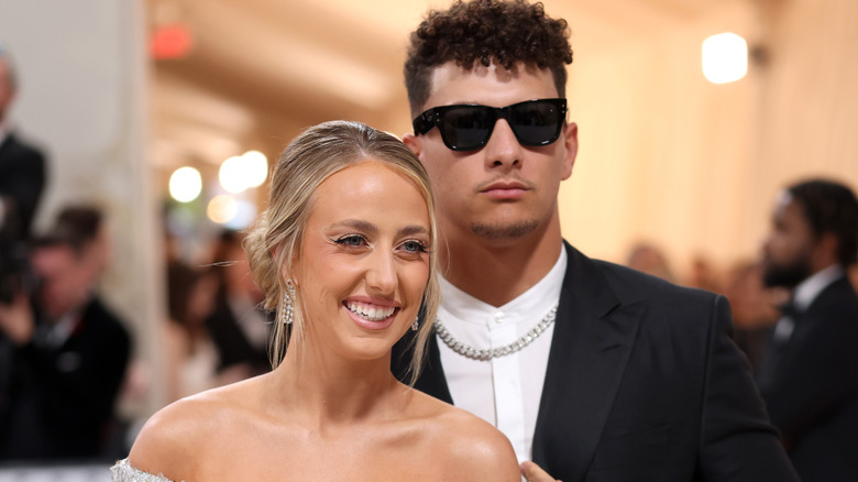 Brittany and Patrick Mahomes