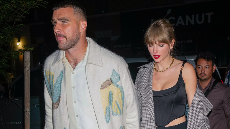 Travis Kelce and Taylor Swift night out