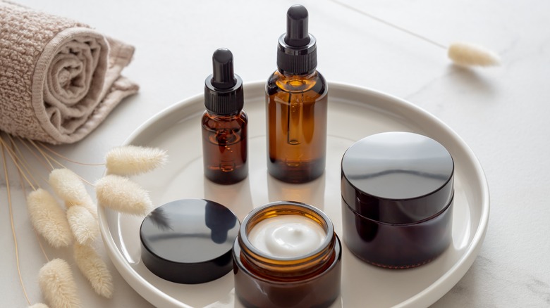 beauty product packaging