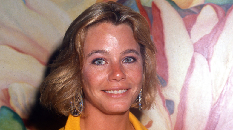 Susan Dey posing for a photo in 1985 in Los Angeles, California
