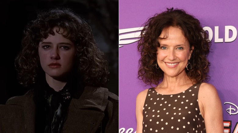 Jean Louisa Kelly as Tia in "Uncle Buck," and at an event in 2025