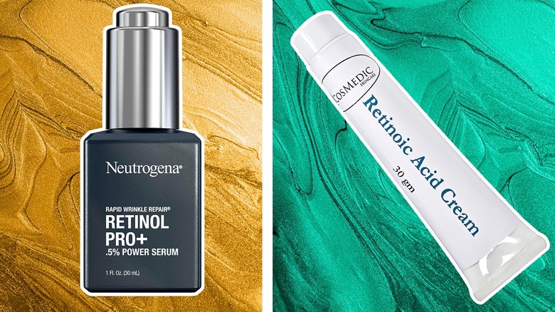 Retinol and retinoic acid products