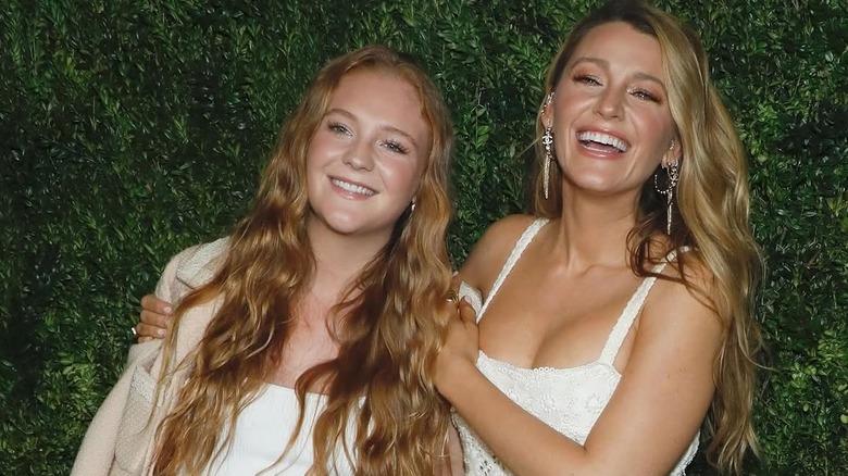 Kate Johnson and her aunt Blake Lively in 2025.