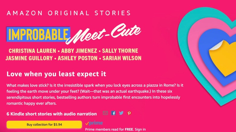 Amazon Original Stories page
