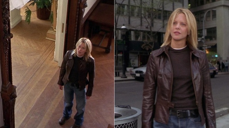 Side by side of Meg Ryan as Kate McKay in "Kate & Leopold"