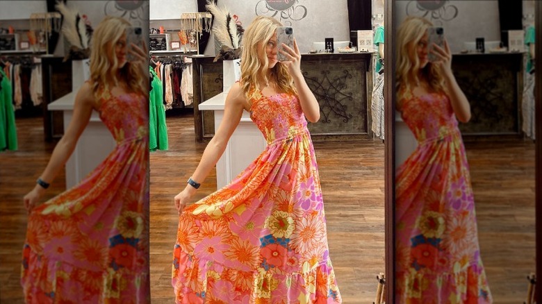 floral sundress