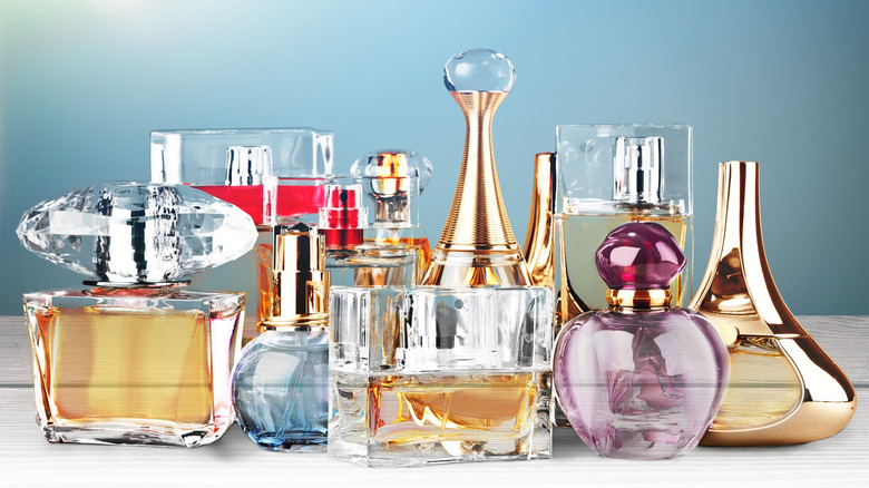 perfume bottles