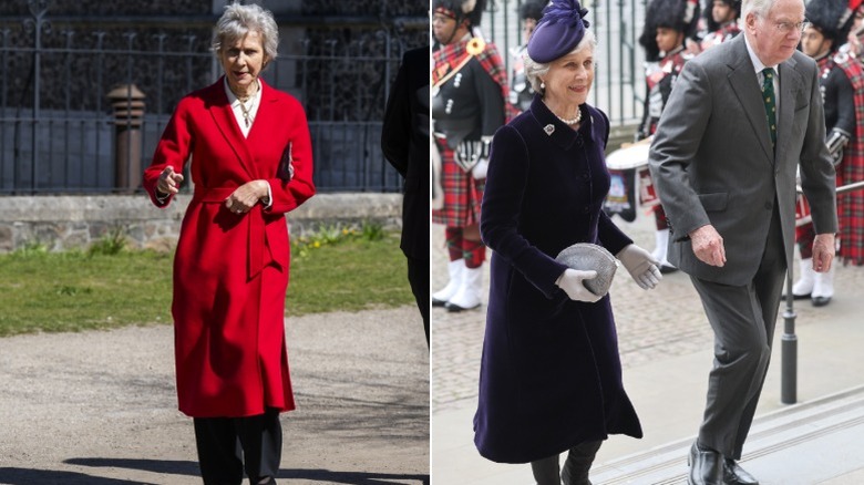 The duchess of Gloucester on an official visit to Denmark, and celebrating Commonwealth Day