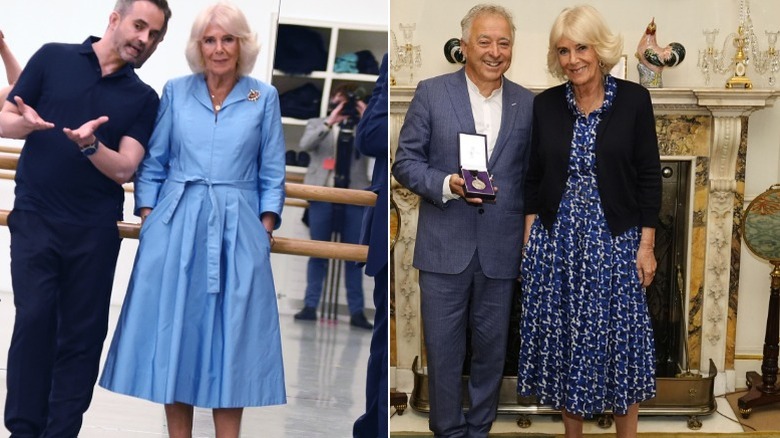 Queen Camilla wears dresses for official events in 2024