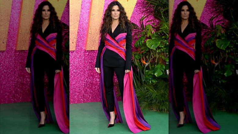 Sandra Bullock at the UK premiere of "The Lost City" in 2022