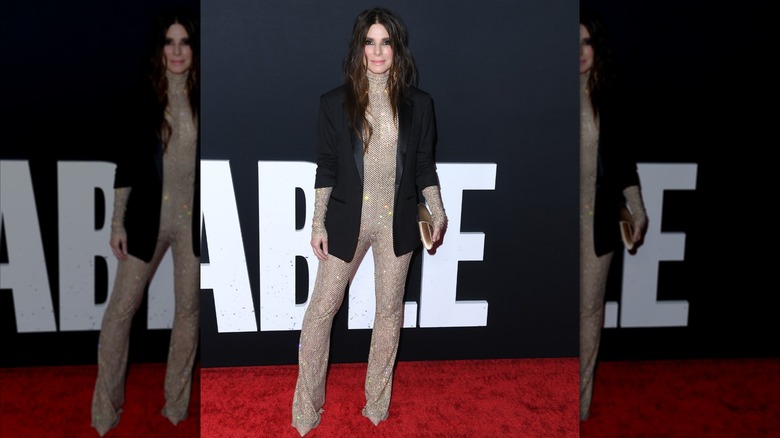 Sandra Bullock at the premiere for "The Unforgivable" in November 30, 2021