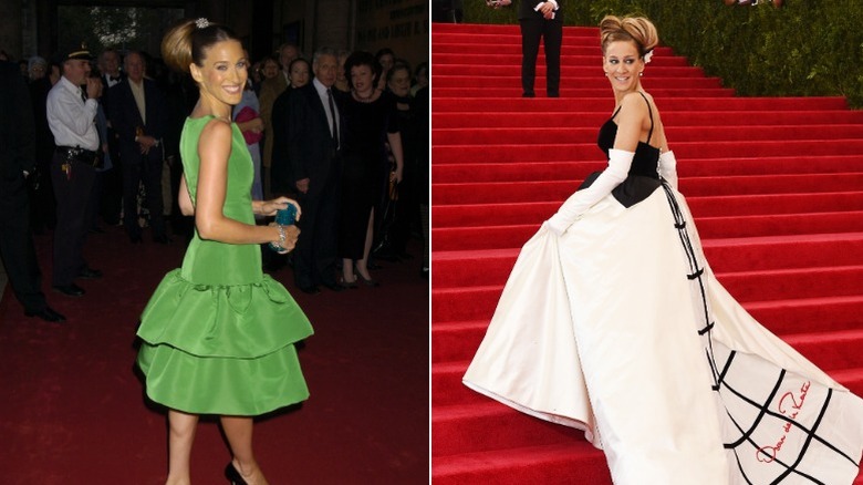 Sarah Jessica Parker at the NYC Ballet gala and the Met Gala