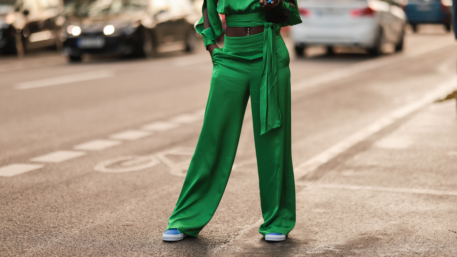 Satin Pants Are The Cool-Girl Way To Keep It Light In The Summer