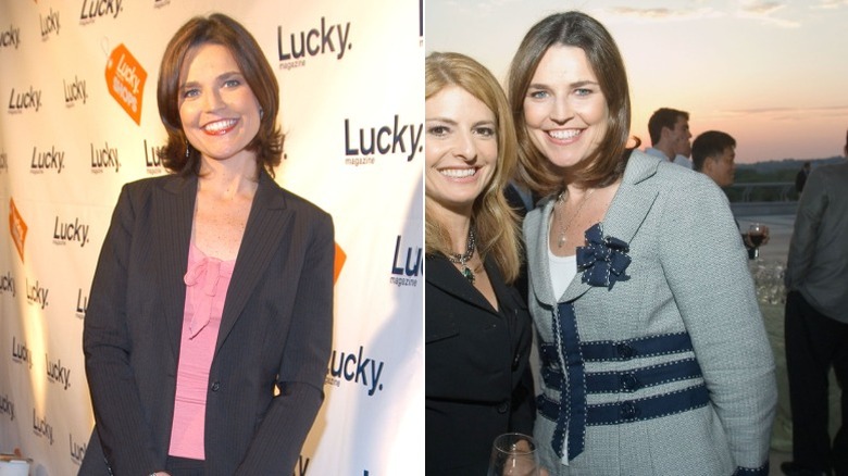 Savannah Guthrie in the early 2000s
