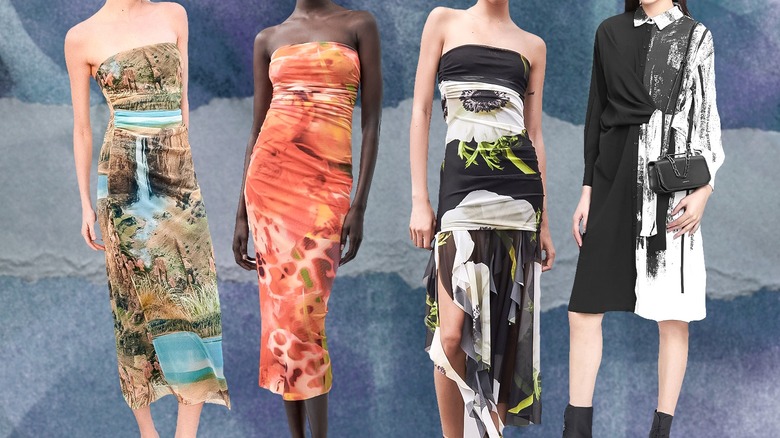 Screen Printed Dresses Are The Elegant Graphic Tee Upgrade We