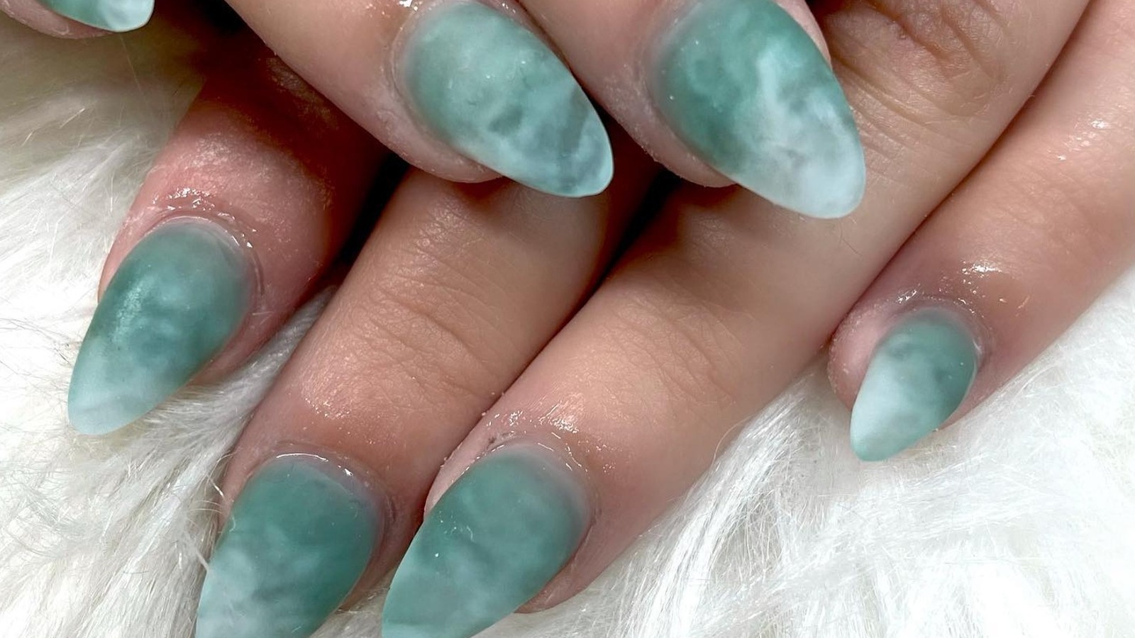 Sea Glass Nails Are The Summer Trend That Keeps The Ocean's Beauty In Your Everyday Look
