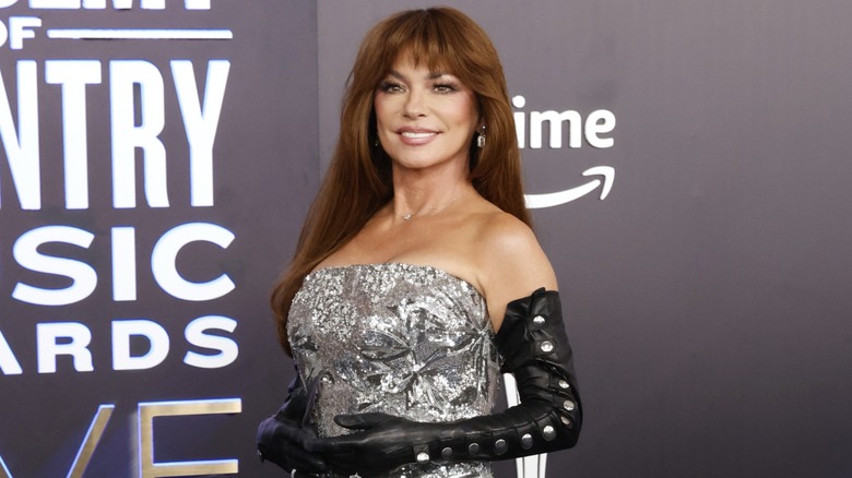 Shania Twain at the Academy of Country Music Awards in May 2026.