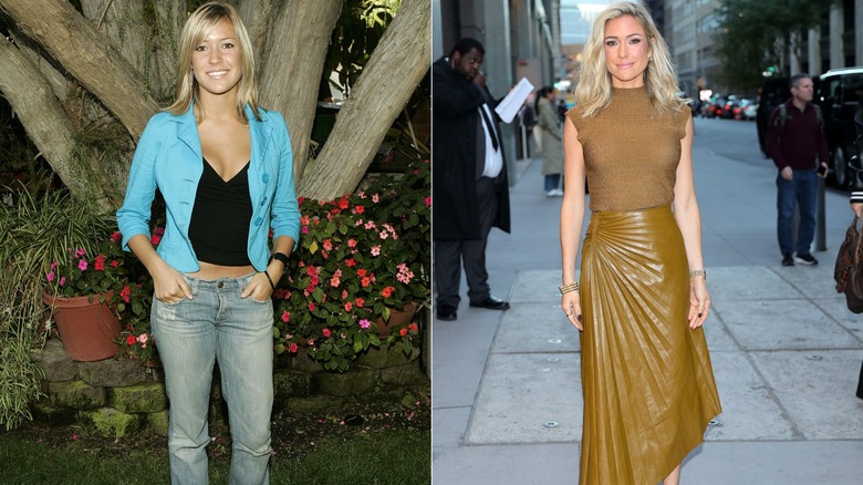 Kristin Cavallari in 2004 and 2025