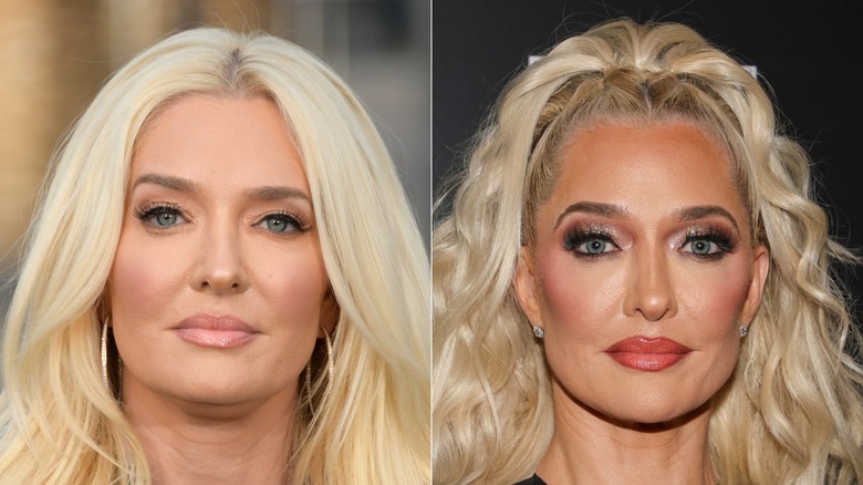 Erika Jayne in 2016 and 2023