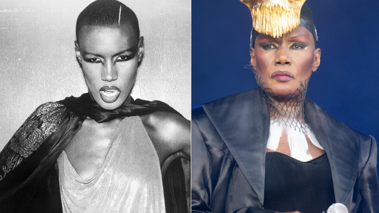 grace jones 1977 and 2024