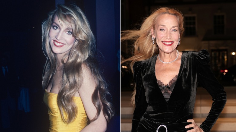 jerry hall in 1978 and 2025