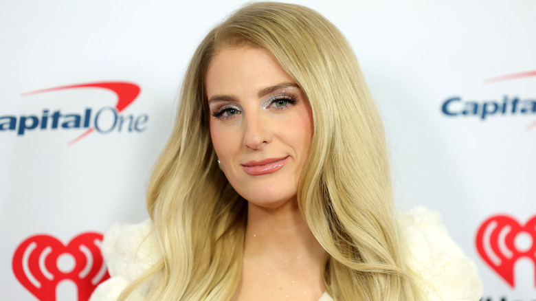 Meghan Trainor posing