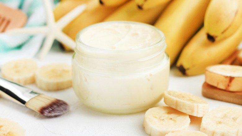 Banana skincare cream