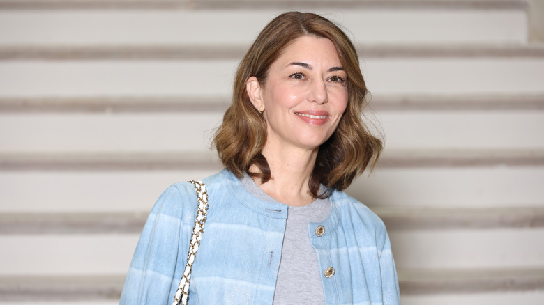 Sofia Coppola wearing blue in 2025.