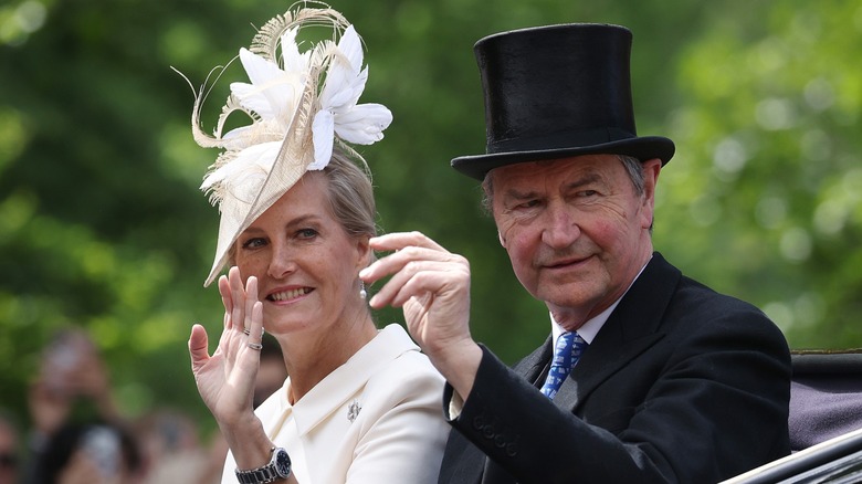 Sophie, Duchess of Edinburgh with gray hair at Trooping the Colour 2026