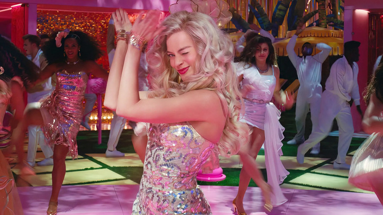 Barbie sparkly disco jumpsuit outfit