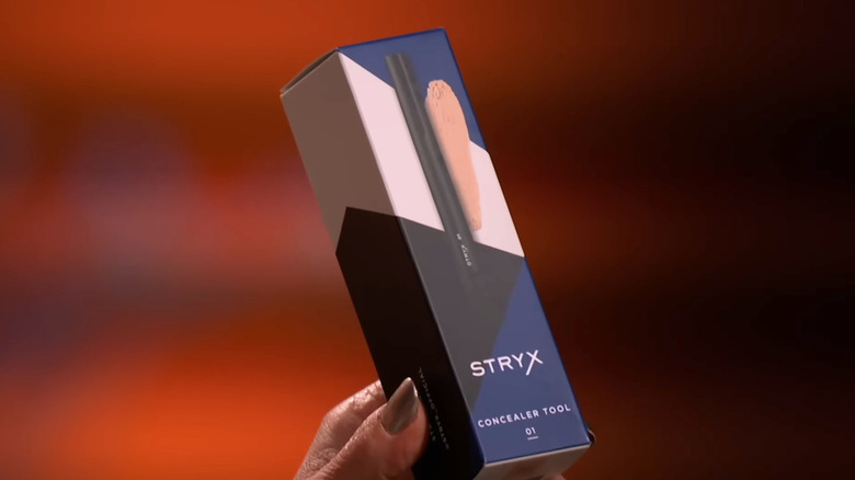 close-up of Stryx concealer tool