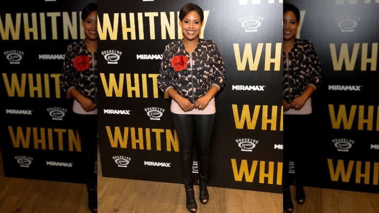 Sheinelle Jones at a movie premiere