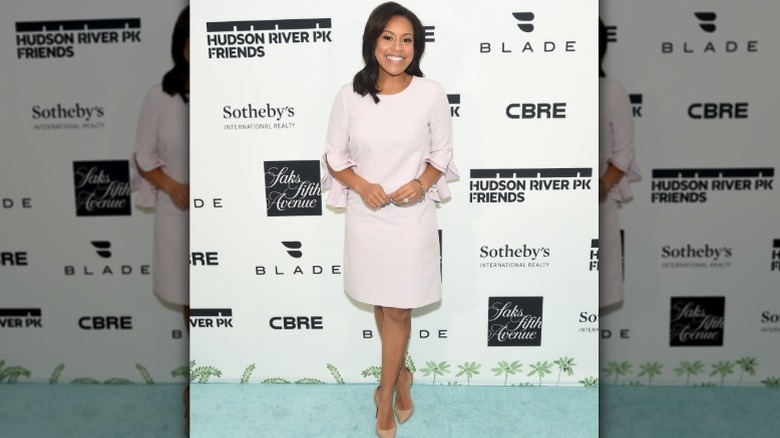 Sheinelle Jones attends a charity event