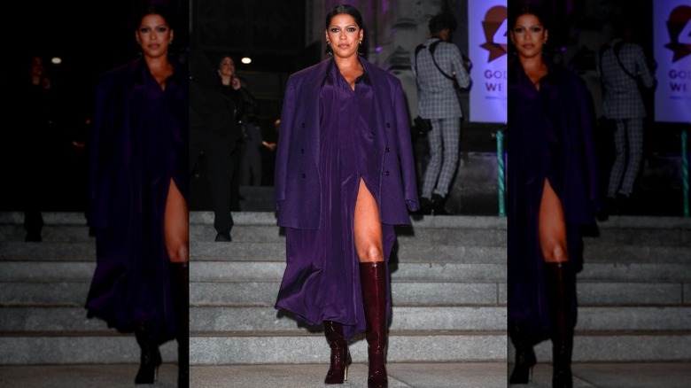 Sheinelle Jones attends a charity event in NYC