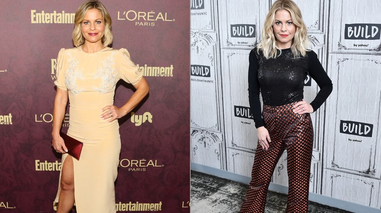 Candace Cameron Bure's red carpet style during the late 2010s.