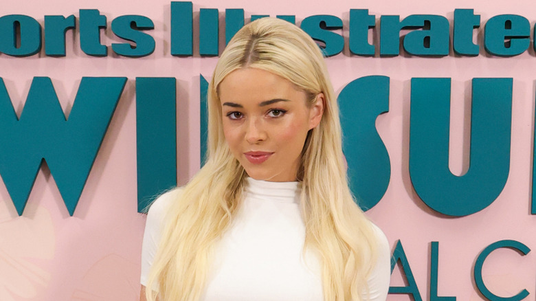 Olivia Dunne poses at a Sports Illustrated event