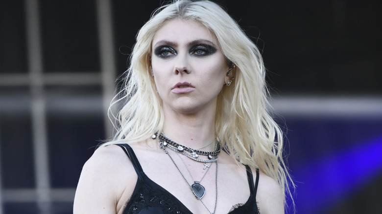 Taylor Momsen performing in 2023