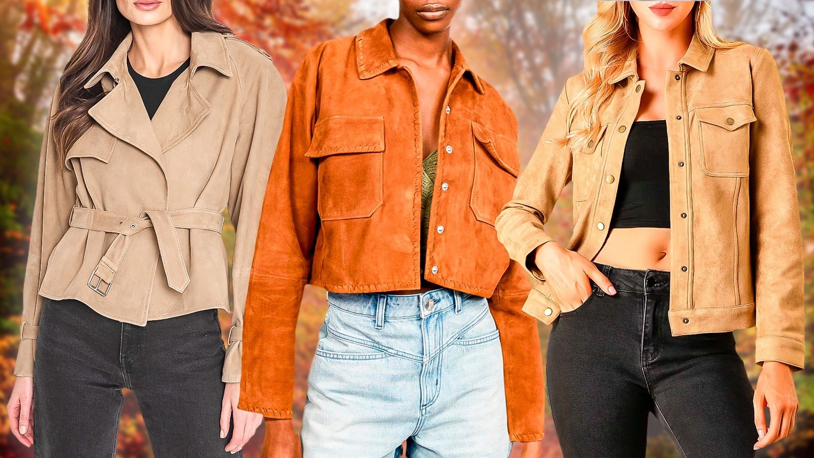 Suede Jackets Are The Latest '90s-Inspired Trend For Fall 2023