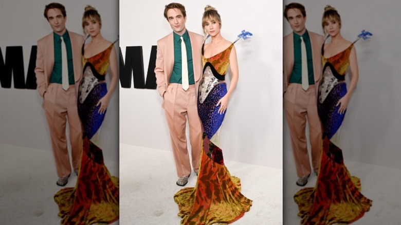 Robert Pattinson and Suki Waterhouse arrive at The Drama premiere