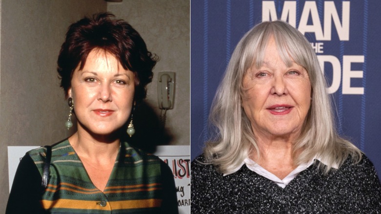 Susan Ruttan photographed in 1990 (L) & Susan Ruttan photographed in 2024 (R)