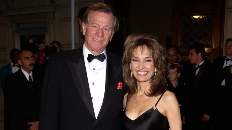 Susan Lucci and husband Helmut Huber at the 28th Annual People's Choice Awards in Pasadena (2002)